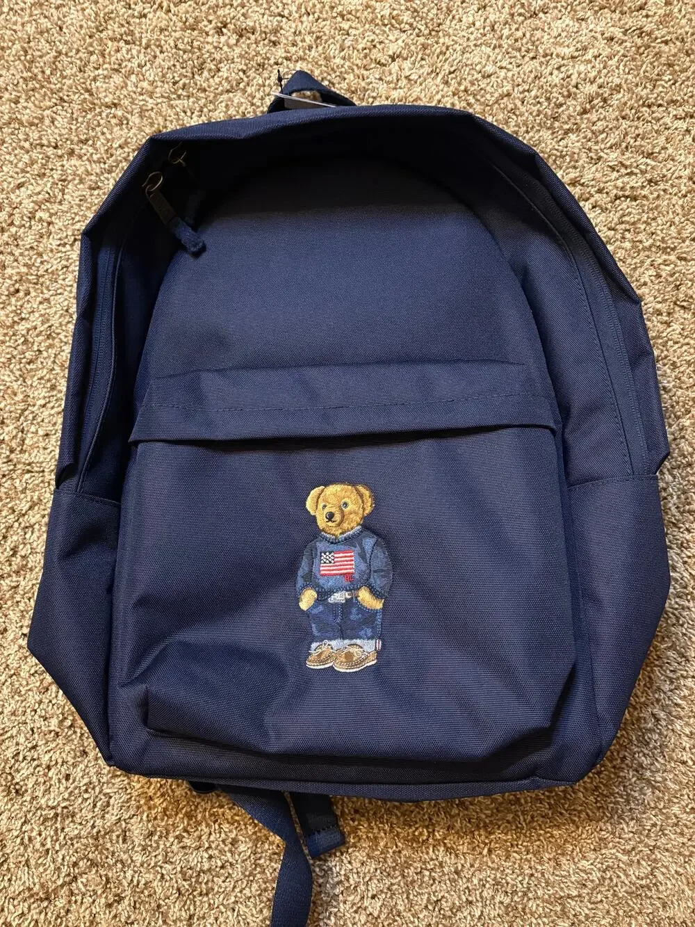 Polo Ralph Lauren Polo Bear In Newport Backpack Navy